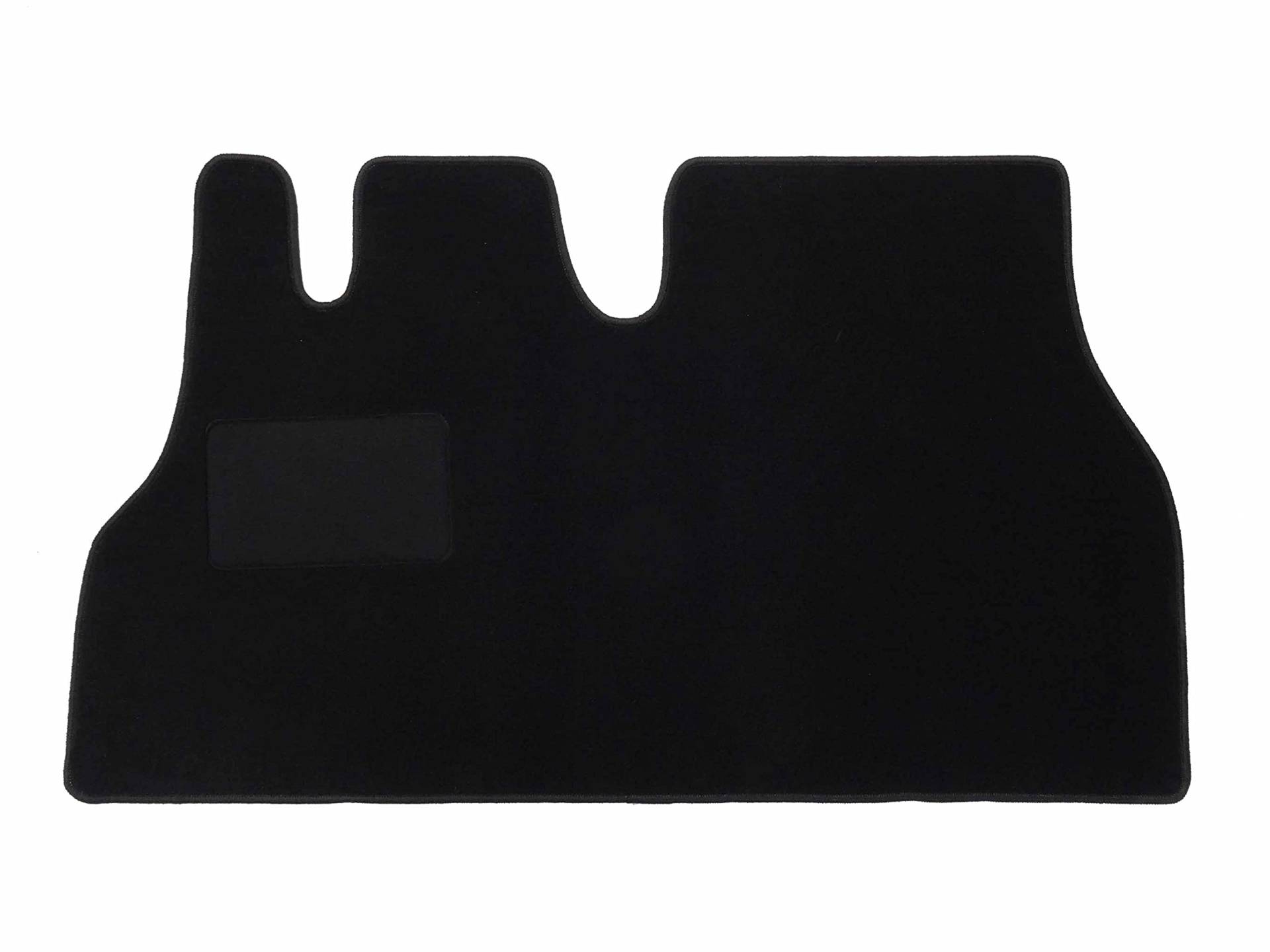 Alpha-Tex Fußmatten-Set für Opel Vivaro B, Typ X82 3-Sitzer (Baujahr 2014-2019), Deluxe schwarz | 1-TLG | Umrandung schwarz von Alpha-Tex Produktions- und Handels GmbH