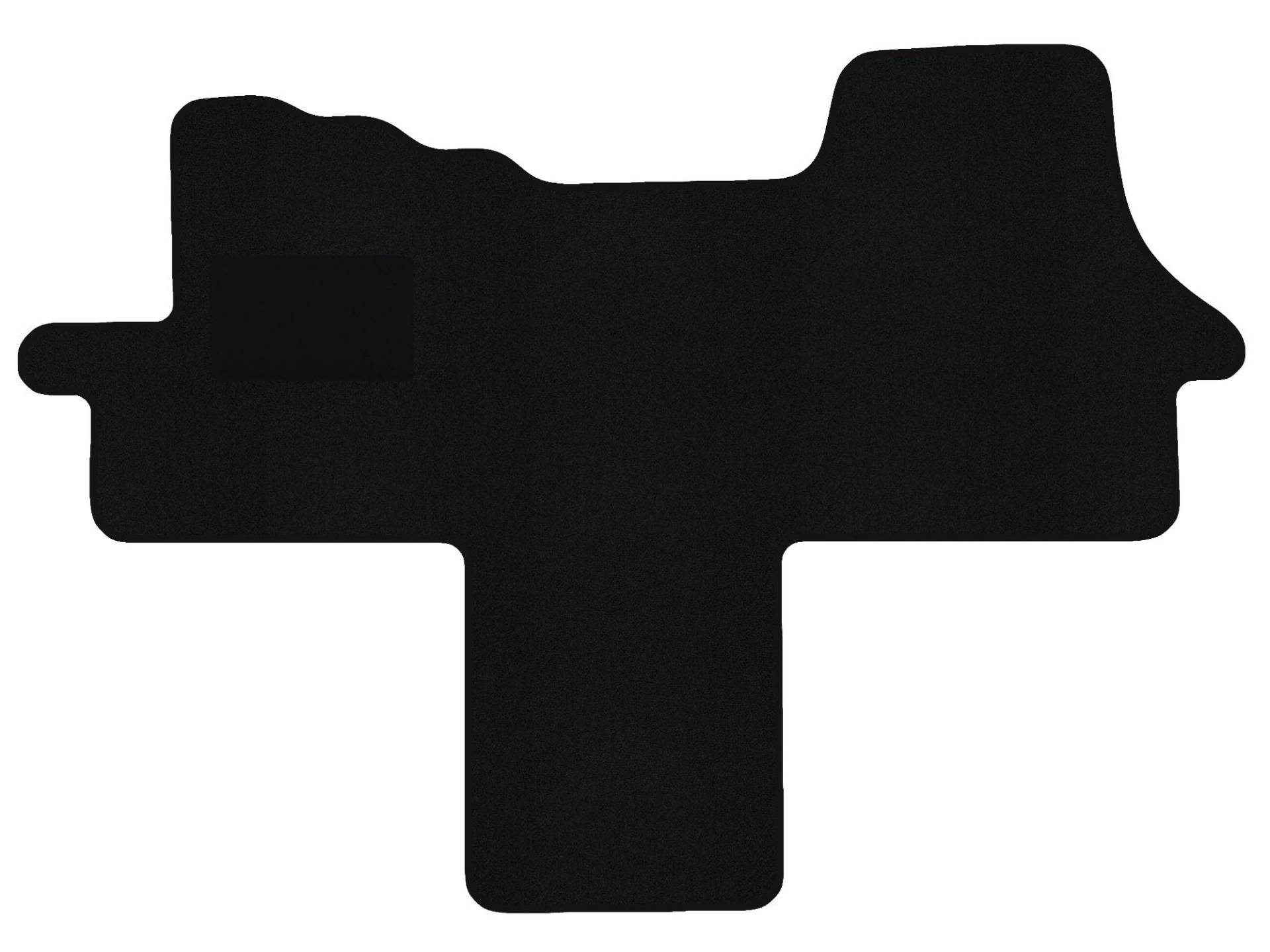 Fußmatten passend für Citroen Jumper II Typ 250 alle Sitzvarianten (Baujahr 2006-2024), Classic schwarz | 1-TLG | Umrandung schwarz von Alpha-Tex Produktions- und Handels GmbH