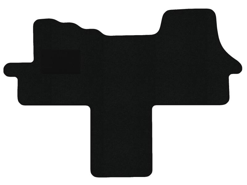 Fußmatten passend für Citroen Jumper II Typ 250 alle Sitzvarianten (Baujahr 2006-2024), Classic schwarz | 1-TLG | Umrandung schwarz von Alpha-Tex Produktions- und Handels GmbH