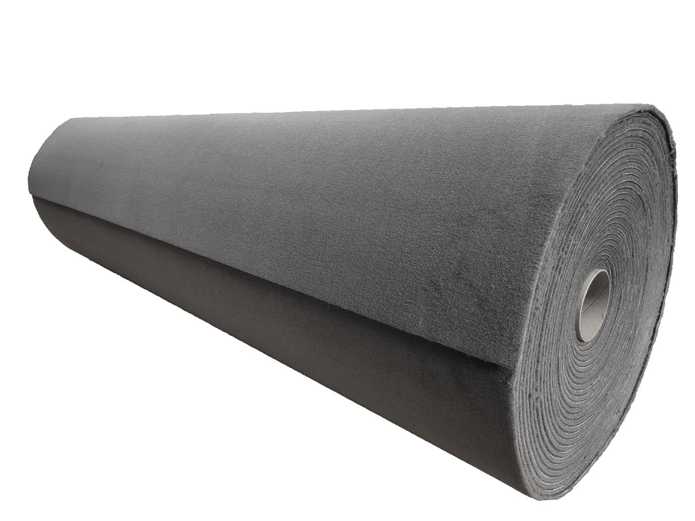 Meterware Autoteppich (Auskleide-Teppich für Fahrzeugboden, Kofferraum, etc), Deluxe grau, Zuschnitt (2m breit, 2,5m lang) von Alpha-Tex Produktions- und Handels GmbH