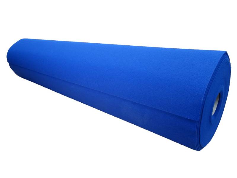 Meterware Autoteppich (Auskleide-Teppich für Fahrzeugboden, Kofferraum, etc), Rovel blau, DIN-A4 Musterstück von Alpha-Tex Produktions- und Handels GmbH
