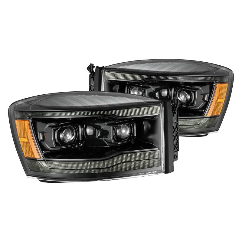 AlphaRex USA 880533 LUXX Series LED Projektor Scheinwerfer passend für Dodge Ram 1500 von AlphaRex USA