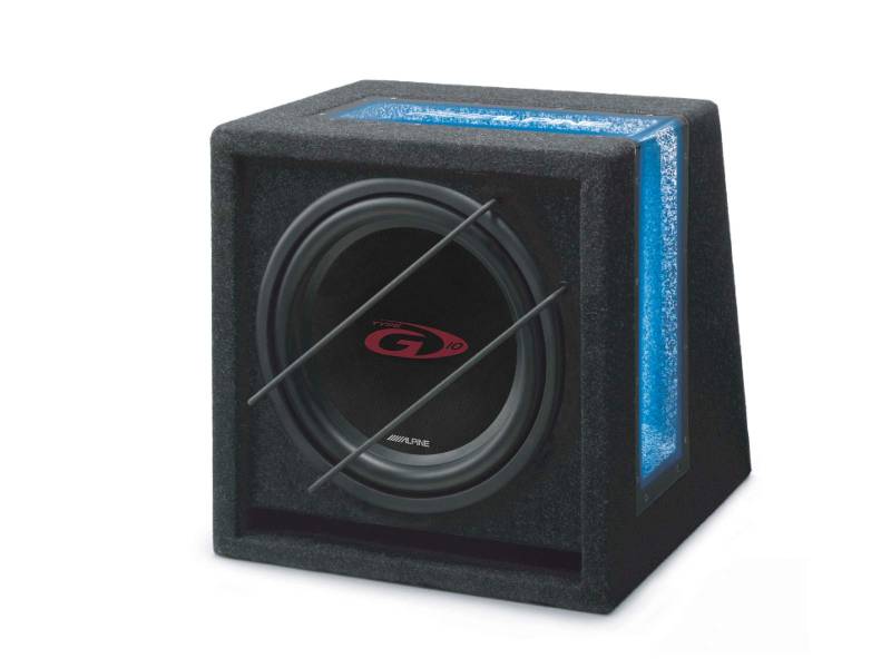 Alpine SBG-1044BR car subwoofer Pre-Loaded subwoofer 150 W von Alpine Pro