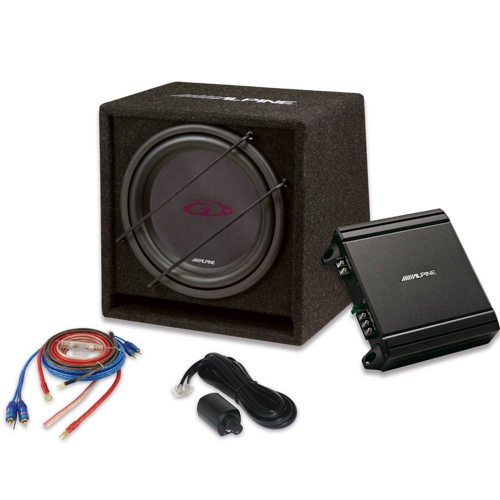 Alpine SBG-30KIT Subwoofer 12, 800 Watt, V-Power-Verstärker mit 550 Watt Alpine SBG-30KIT Subwoofer 12, 800 Watt, V-Power-Verstärker mit 550 Watt von Alpine