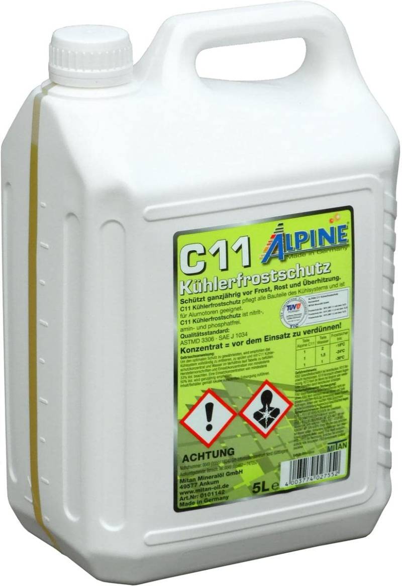 Alpine Kühlerfrostschutz C11 5 Liter von Alpine