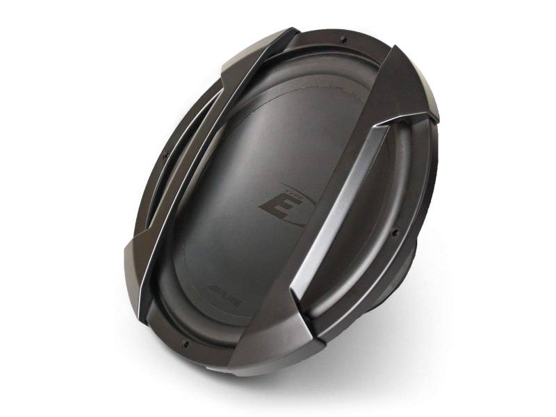 Alpine Subwoofer SWE-1044E, Schwarz von Alpine Pro