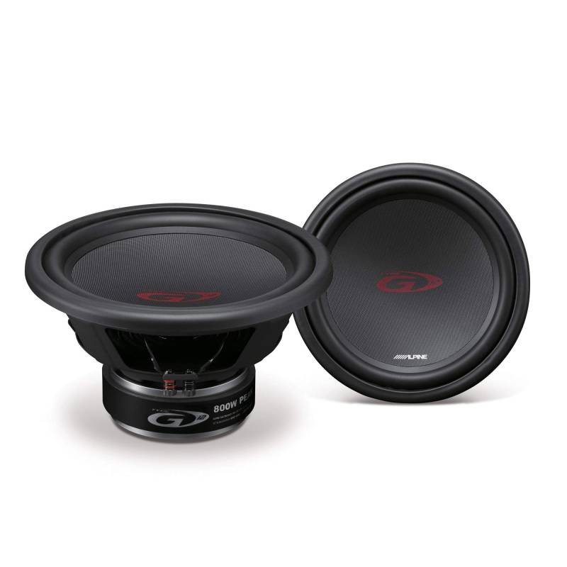 Alpine SWG-1244 Typ R Subwoofer 30 cm, Schwarz von Alpine