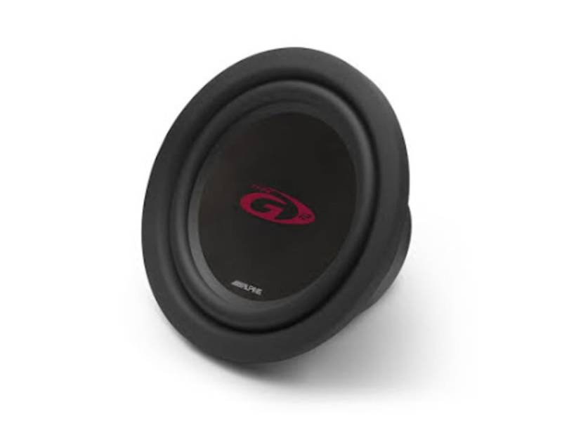 Alpine SWG-844 Hochleistungs-Subwoofer (400 W, 8 Zoll / 20 cm), Schwarz von Alpine