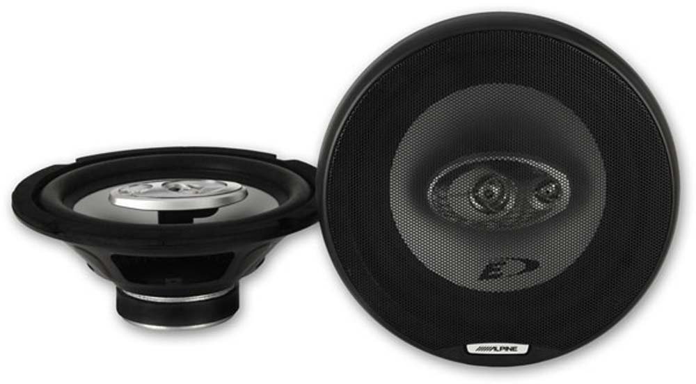 Alpine SXE-2035S 20 cm (8-Zoll) 3-Wege KFZ-Koaxiallautsprecher von Alpine