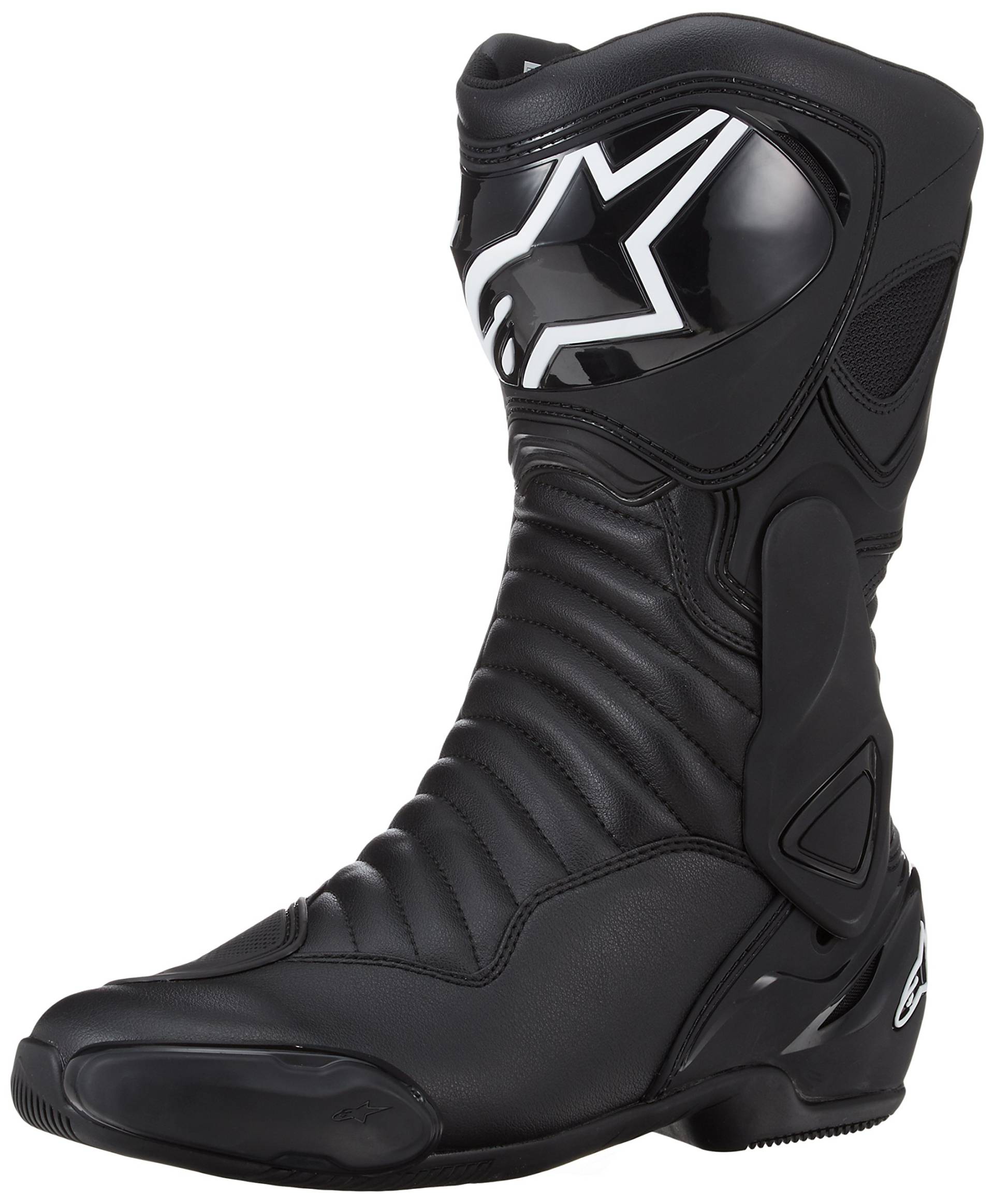 Alpinestars Motorradstiefel SMX-6 V2 Stiefel Sport Racing Boots schwarz GröÃŸe 41, Weiß von Alpinestars
