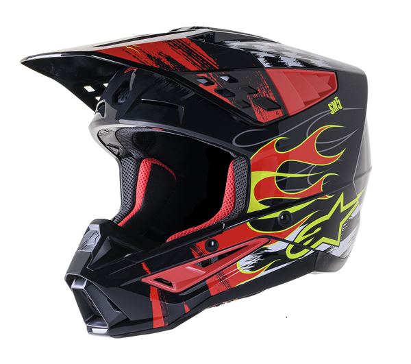 AlpineStars Helm Sm5 Rash Red von Alpinestars