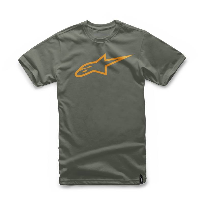 Alpinestars, Ageless Classic, T-Shirt, Militär Orange, L, Mann von Alpinestars