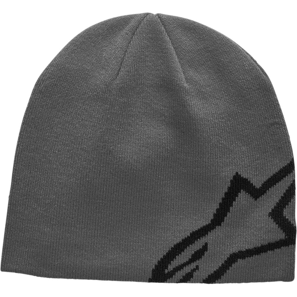 Alpinestars, Corp Shift Beanie, Deckel, Silber Schwarz, Os, Unisex-Erwachsener, Einheitsgröße von Alpinestars