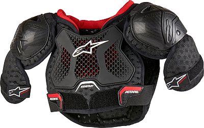 Alpinestars Bionic Action Kickstart, Protektorenweste Jugend - Schwarz/Rot - 4-6 Jahre von Alpinestars
