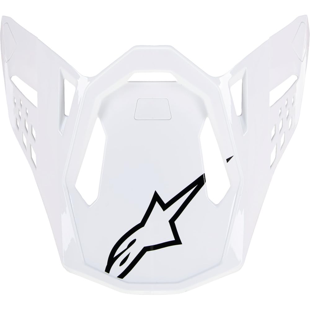 Alpinestars Ersatz-Visier Solid S-M10 (weiß glänzend) von Alpinestars