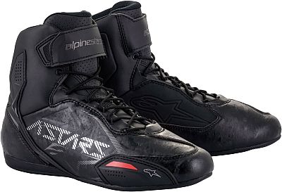 Alpinestars Faster 3, Kurzstiefel - Schwarz/Grau/Weiß/Rot - 11 von Alpinestars