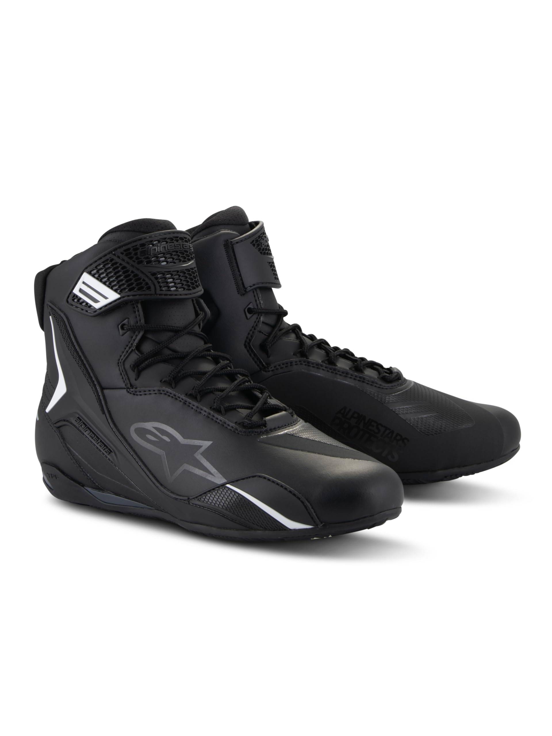 Alpinestars Faster 4 Herren Motorrad Schuhe Schwarz, 45.5 EU = 12 Alpinestars Faster 4 Herren Motorrad Schuhe Schwarz, 45.5 EU = 12 von Alpinestars