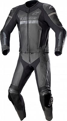 Alpinestars GP Force Chaser, Lederkombi 2tlg. - Schwarz/Schwarz - 56 Alpinestars GP Force Chaser, Lederkombi 2tlg. - Schwarz/Schwarz - 56 von Alpinestars