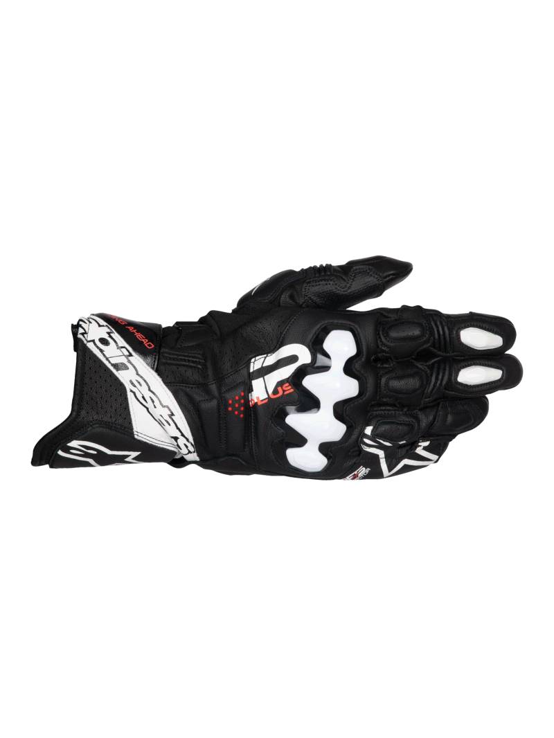 Alpinestars GP Plus R V3 Gloves Racing Handschuhe Lederhandschuhe, BLACK WHITE, M von Alpinestars