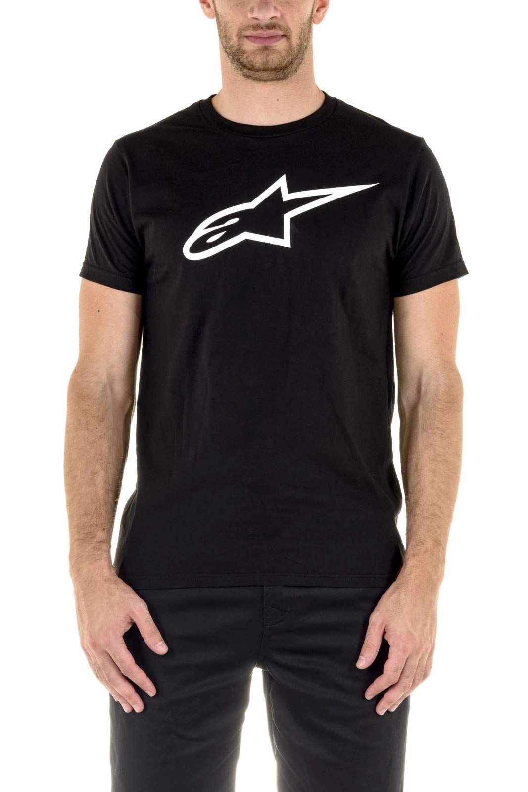 Alpinestars Herren Ageless Classic T-Shirt, Black/White, M EU von Alpinestars