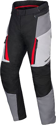 Alpinestars Honda Stella ST-1, Textilhose wasserdicht Damen - Hellgrau/Dunkelgrau/Schwarz/Rot - XL von Alpinestars