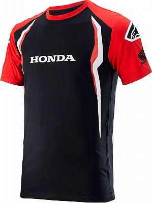 Alpinestars Honda Teamwear, T-Shirt - Rot/Schwarz - 5XL von Alpinestars