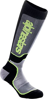 Alpinestars MX Plus, Socken Jugend - Schwarz/Grau/Neon-Gelb - M/L Alpinestars MX Plus, Socken Jugend - Schwarz/Grau/Neon-Gelb - M/L von Alpinestars