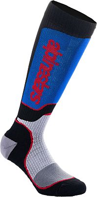 Alpinestars MX Plus, Socken Jugend - Schwarz/Weiß/Blau - M/L Alpinestars MX Plus, Socken Jugend - Schwarz/Weiß/Blau - M/L von Alpinestars
