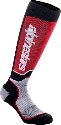 Alpinestars MX Plus, Socken - Schwarz/Grau/Rot - M Alpinestars MX Plus, Socken - Schwarz/Grau/Rot - M von Alpinestars