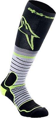Alpinestars MX Pro V2, Socken - Schwarz/Grau/Neon-Gelb - S Alpinestars MX Pro V2, Socken - Schwarz/Grau/Neon-Gelb - S von Alpinestars