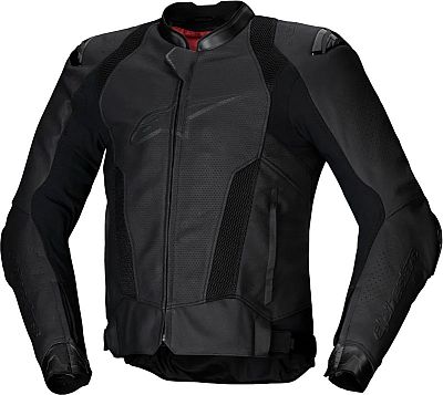 Alpinestars Missile V3 Airflow, Lederjacke - Schwarz/Schwarz - 58 von Alpinestars