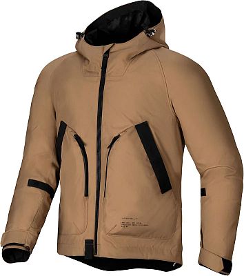 Alpinestars Morush, Textiljacke wasserdicht - Hellbraun/Schwarz - 4XL von Alpinestars