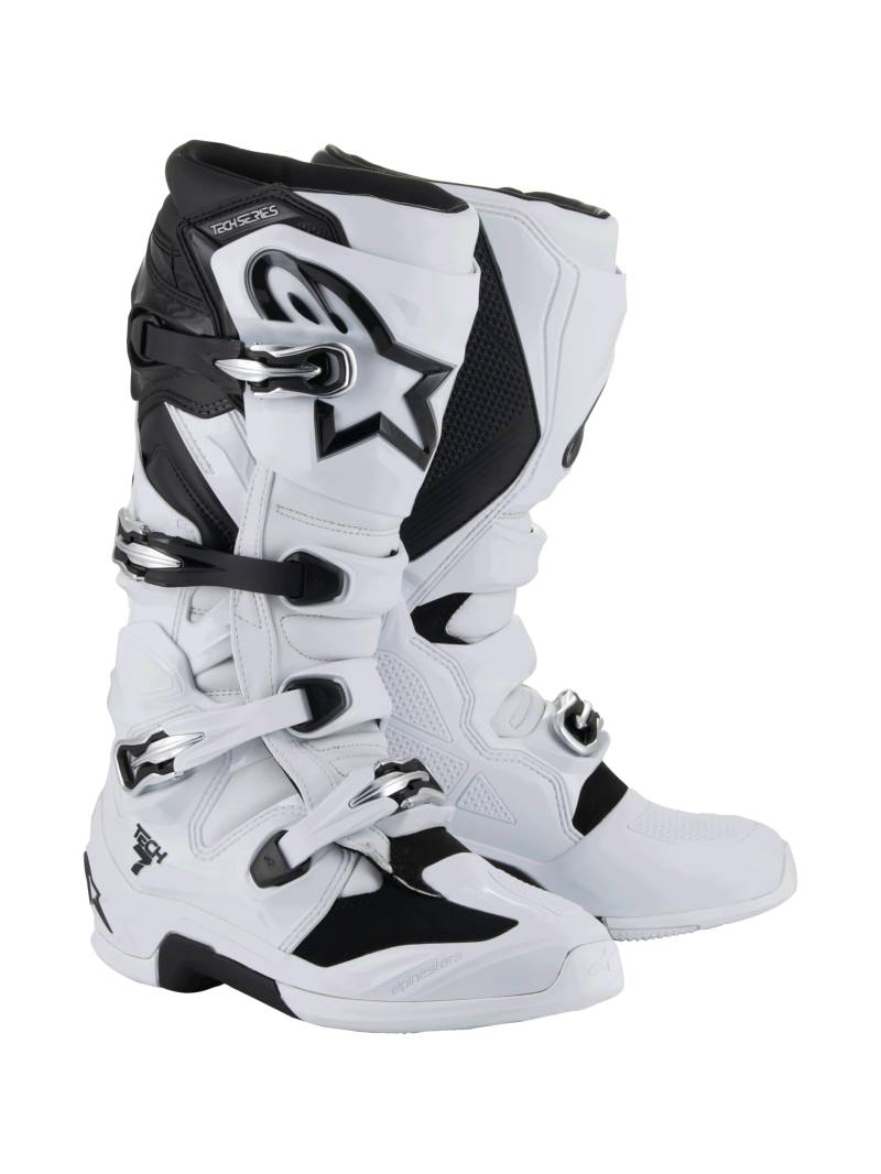 Alpinestars Motocross-Stiefel Tech 7 Weiß Gr. 42 von Alpinestars