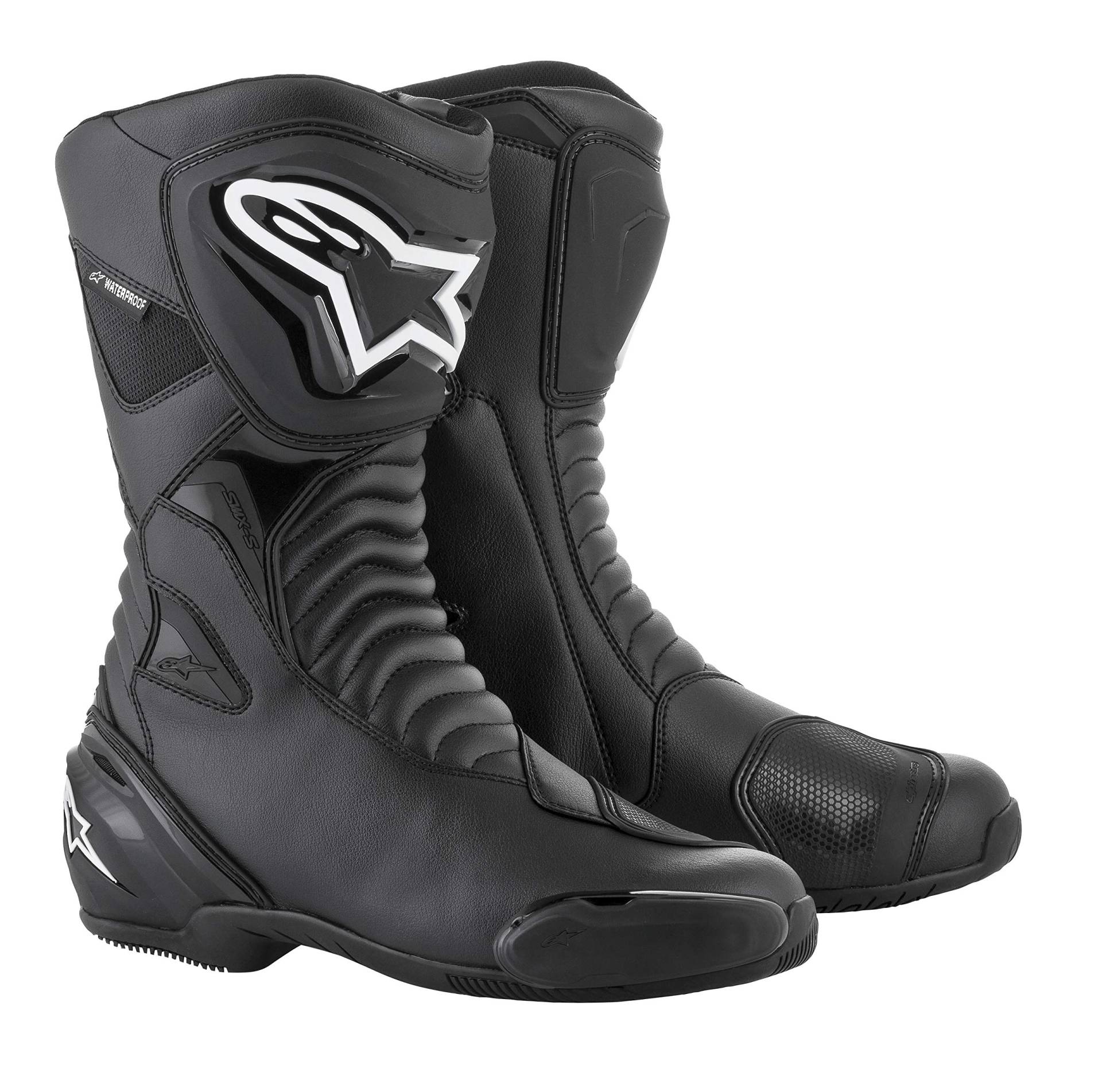 Alpinestars Motorrad Stiefel S-MX S Waterproof schwarz, 45 von Alpinestars