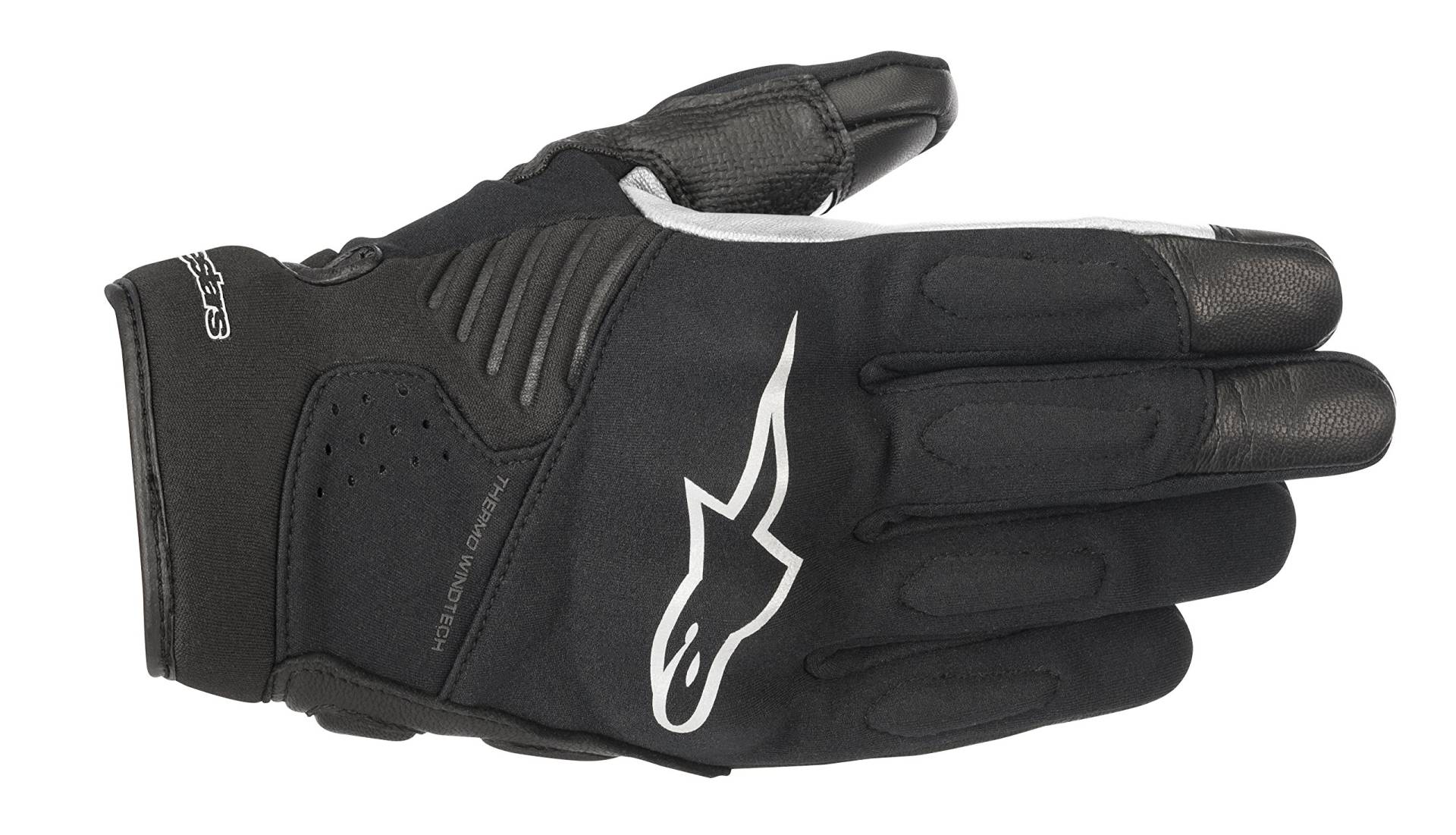 Alpinestars Motorradhandschuhe Faster Gloves Black, Schwarz, S von Alpinestars