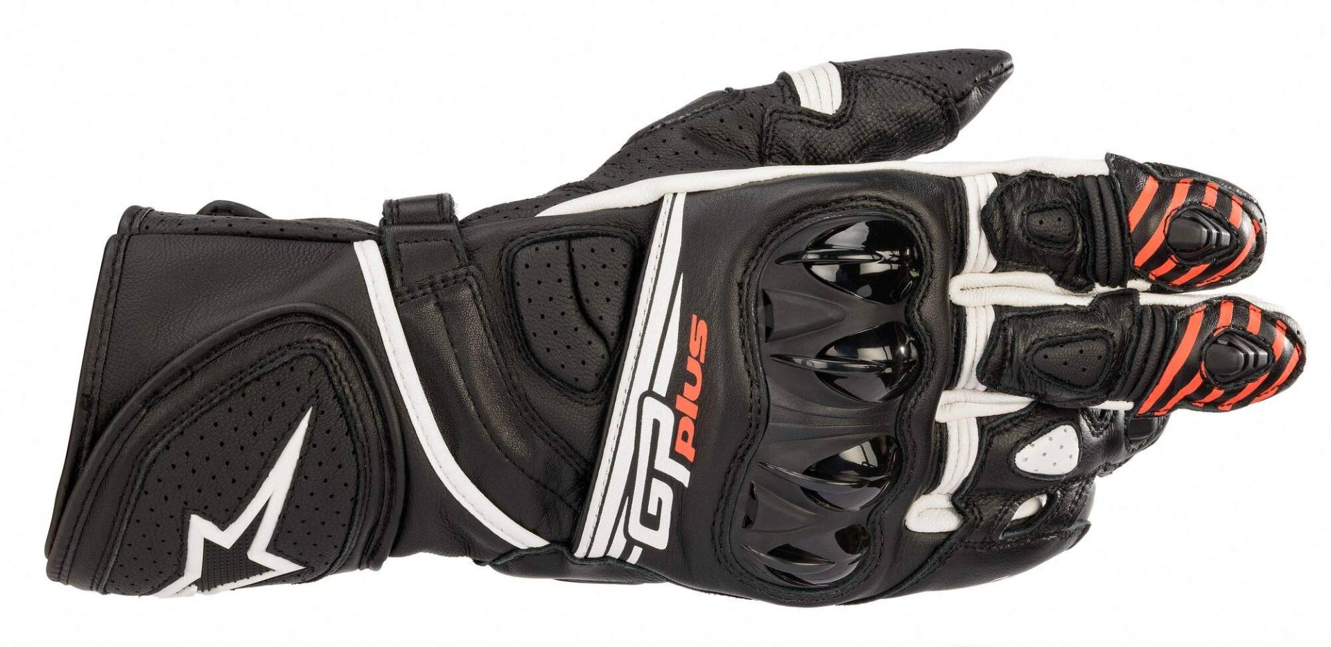 Alpinestars Motorradhandschuhe Gp Plus R V2 Gloves Black White, Black/White, L Nc von Alpinestars