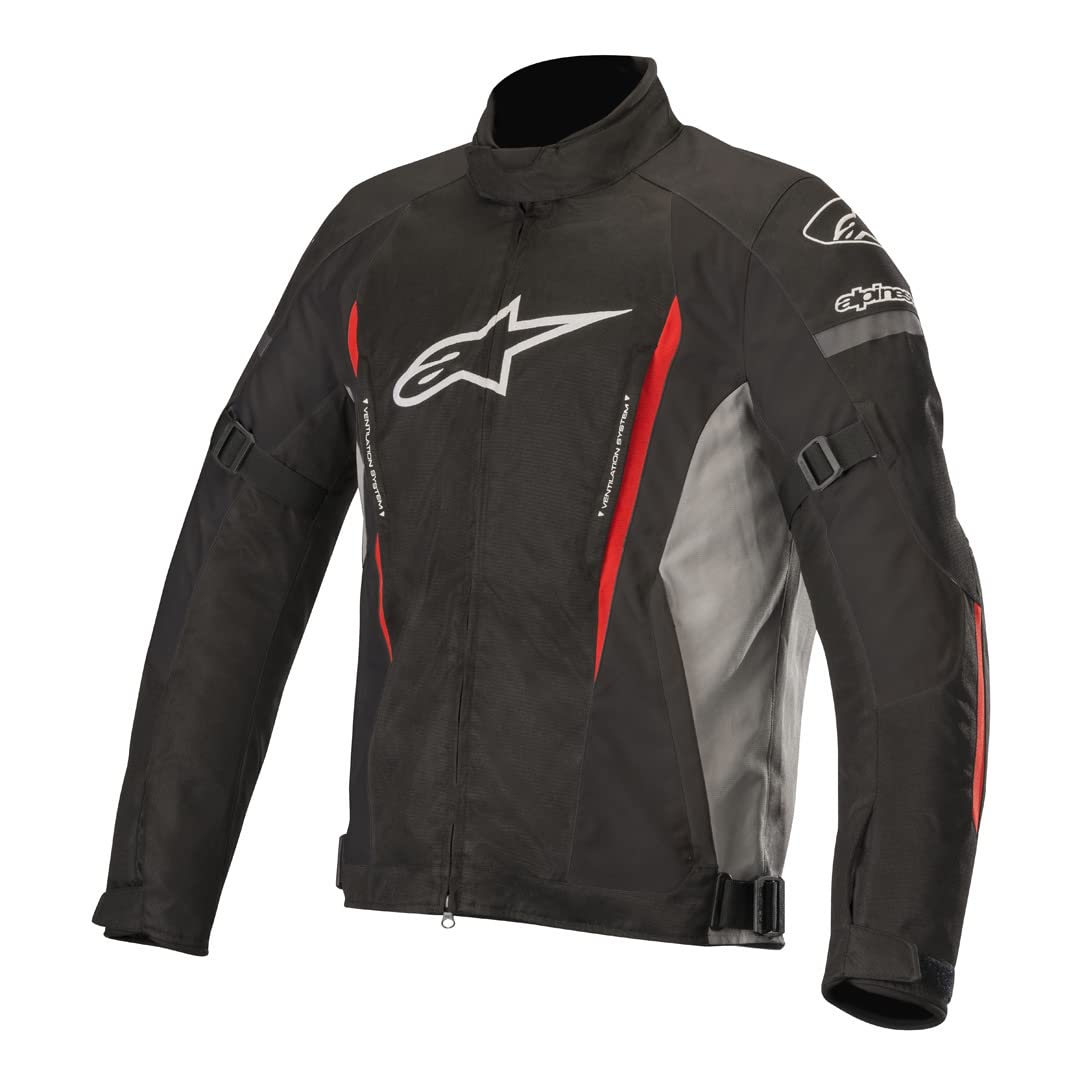Alpinestars Motorradjacken Gunner V2 Wp Jacket Black Gray Red, Schwarz/Grau/Rot, L Alpinestars Motorradjacken Gunner V2 Wp Jacket Black Gray Red, Schwarz/Grau/Rot, L von Alpinestars