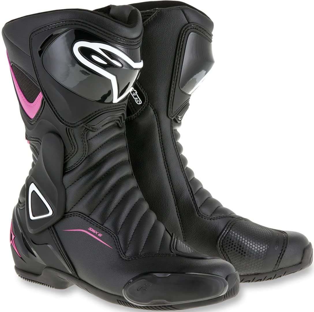 Alpinestars - Motorradstiefel - Alpinestars Stella Smx-6 V2 Schwarz Fuchsia Weiss - 40 von Alpinestars