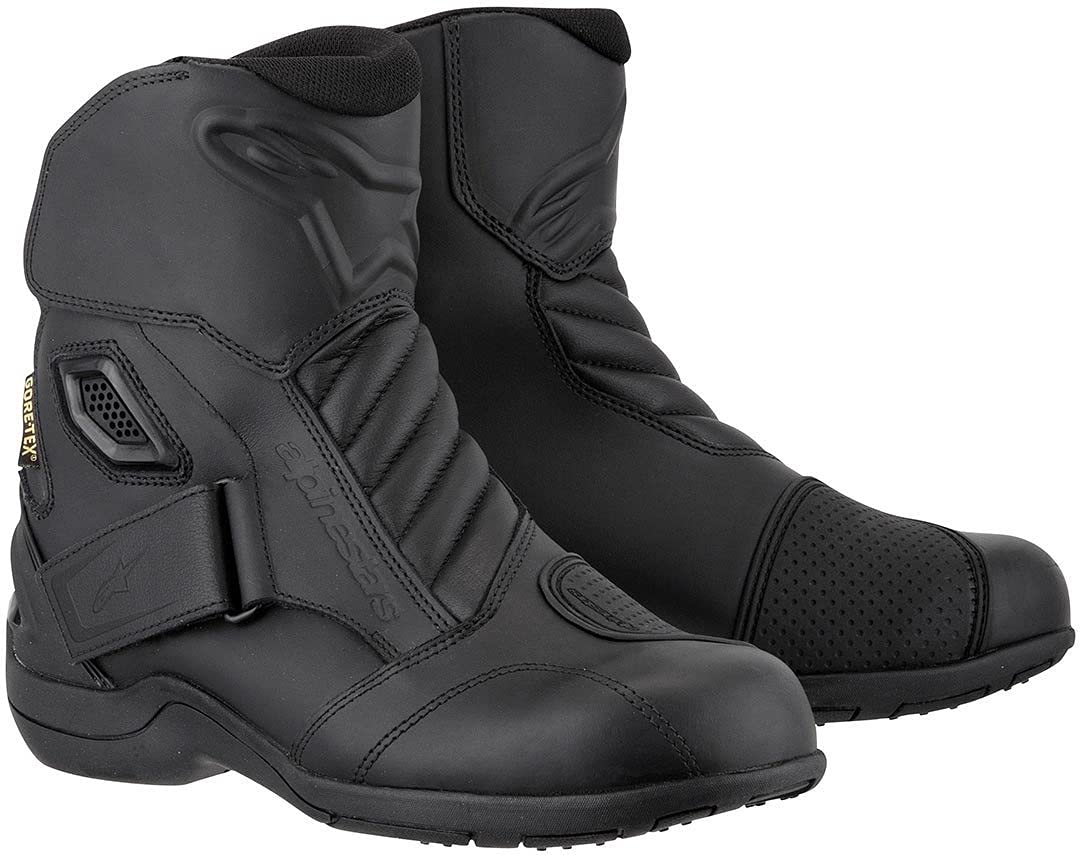Alpinestars Motorradstiefel New Land Goretex, Schwarz, Größe 44 Alpinestars Motorradstiefel New Land Goretex, Schwarz, Größe 44 von Alpinestars