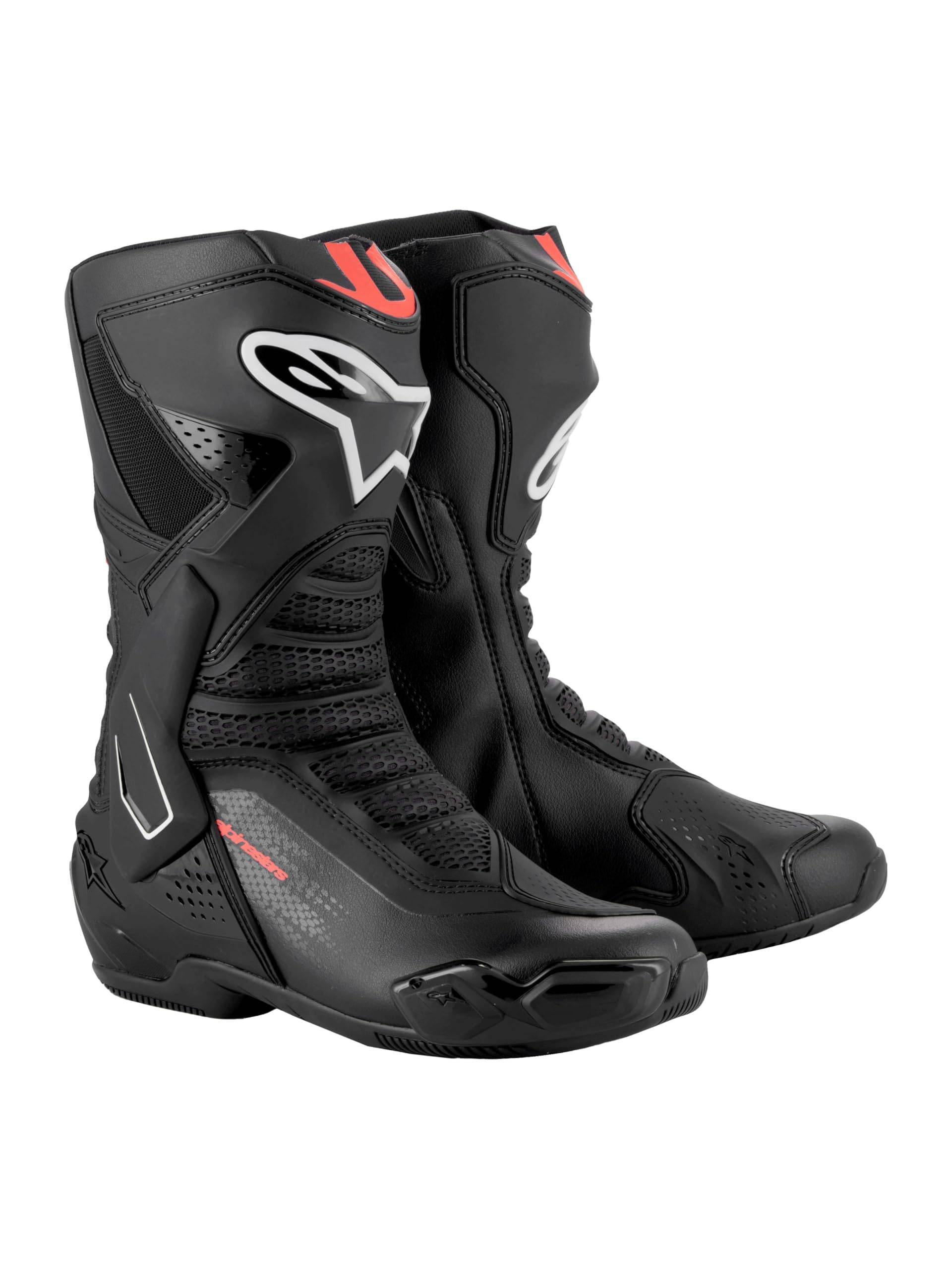 Alpinestars Motorradstiefel SMX 6 V3, BLACK RED FLUO, 46 EU Alpinestars Motorradstiefel SMX 6 V3, BLACK RED FLUO, 46 EU von Alpinestars