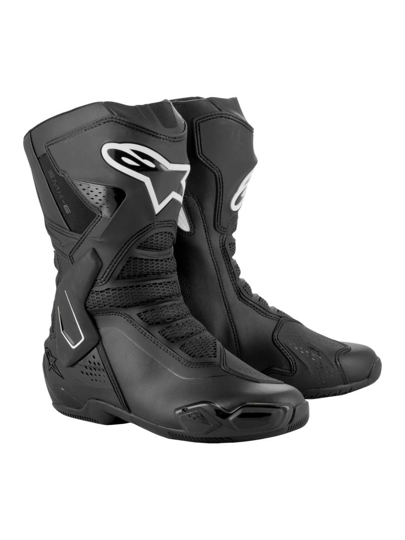 Alpinestars Motorradstiefel Stella SMX 6 V3 Boots Damen Stiefel, BLACK WHITE, 38 EU von Alpinestars