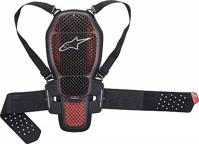 Alpinestars Nucleon KR-1 Cell, Rückenprotektor - Grau/Rot/Schwarz - M von Alpinestars