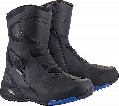 Alpinestars RT-8, Kurzstiefel Gore-Tex - Schwarz/Blau - 46 EU von Alpinestars