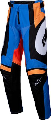 Alpinestars Racer Melt, Textilhose Jugend - Blau/Orange/Schwarz - 22 von Alpinestars