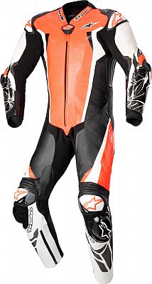 Alpinestars Racing Absolute V2, Lederkombi 1tlg. perforiert - Neon-Rot/Weiß/Schwarz - 50 Alpinestars Racing Absolute V2, Lederkombi 1tlg. perforiert - Neon-Rot/Weiß/Schwarz - 50 von Alpinestars