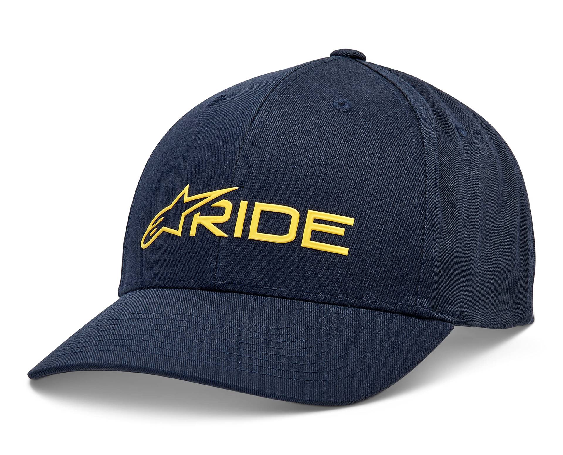 Alpinestars Ride 3.0 Hat Baseballkappe Herren mit vorgebogenem Schirm und hinten Schnappverschluss Navy/Gold Einheitsgröße Alpinestars Ride 3.0 Hat Baseballkappe Herren mit vorgebogenem Schirm und hinten Schnappverschluss Navy/Gold Einheitsgröße von Alpinestars