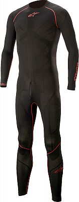 Alpinestars Ride Tech Lite, Funktionsanzug 1tlg. - Schwarz/Rot - M/L von Alpinestars