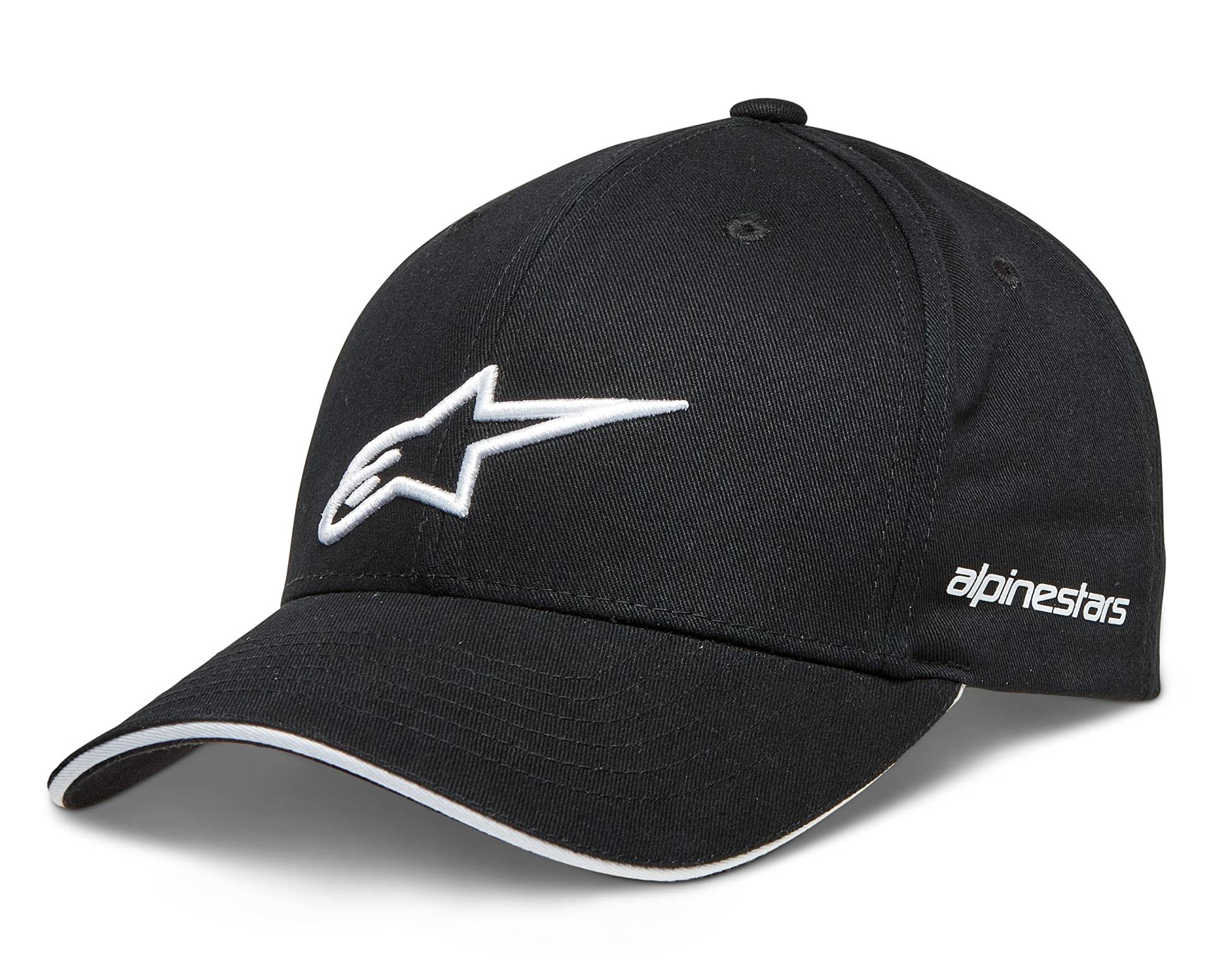 Alpinestars Rostrum Hat Herren Baseballkappe Schwarz/Weiß Einheitsgröße Alpinestars Rostrum Hat Herren Baseballkappe Schwarz/Weiß Einheitsgröße von Alpinestars