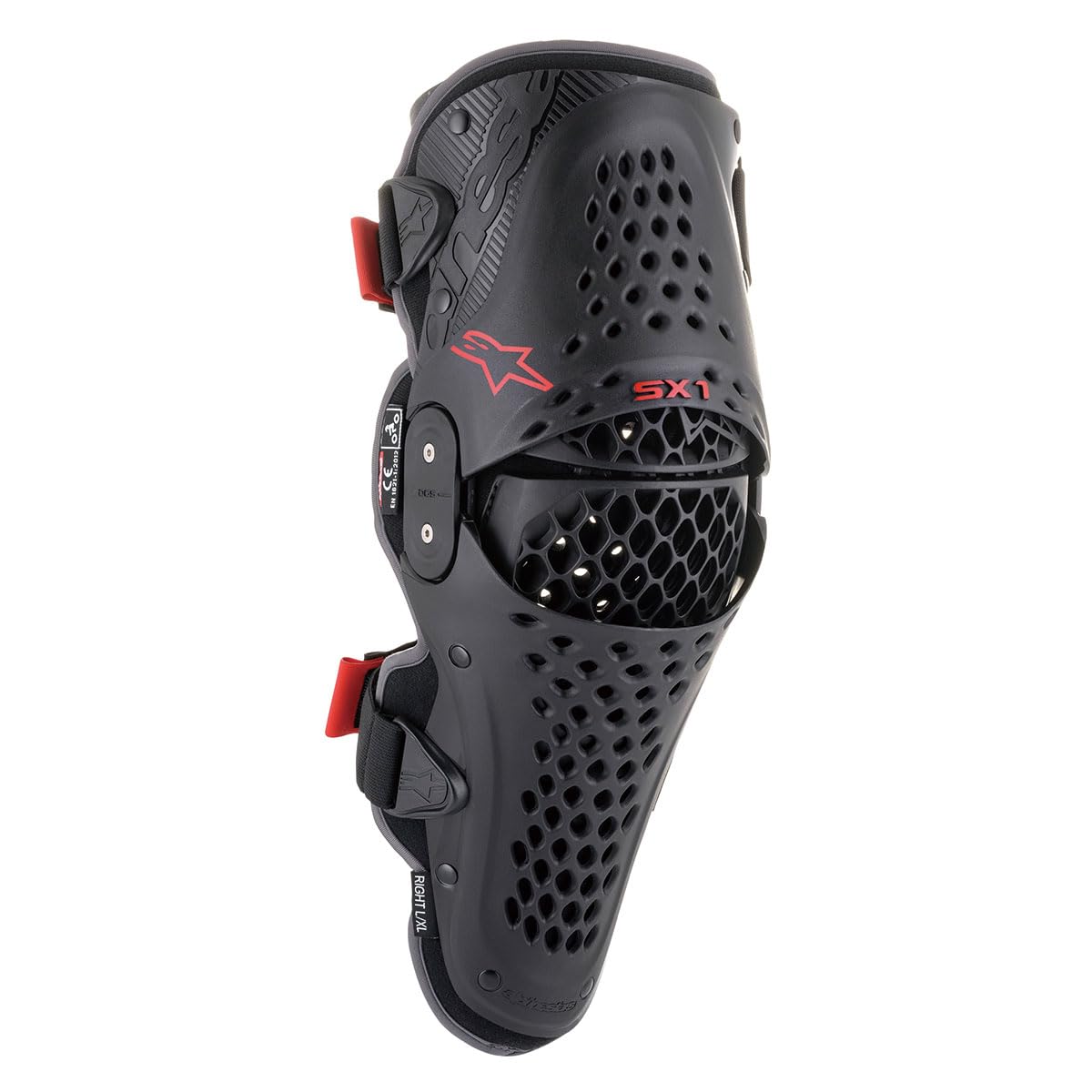 Alpinestars SX-1 V2 Knieprotektoren L/XL, Black, M Alpinestars SX-1 V2 Knieprotektoren L/XL, Black, M von Alpinestars