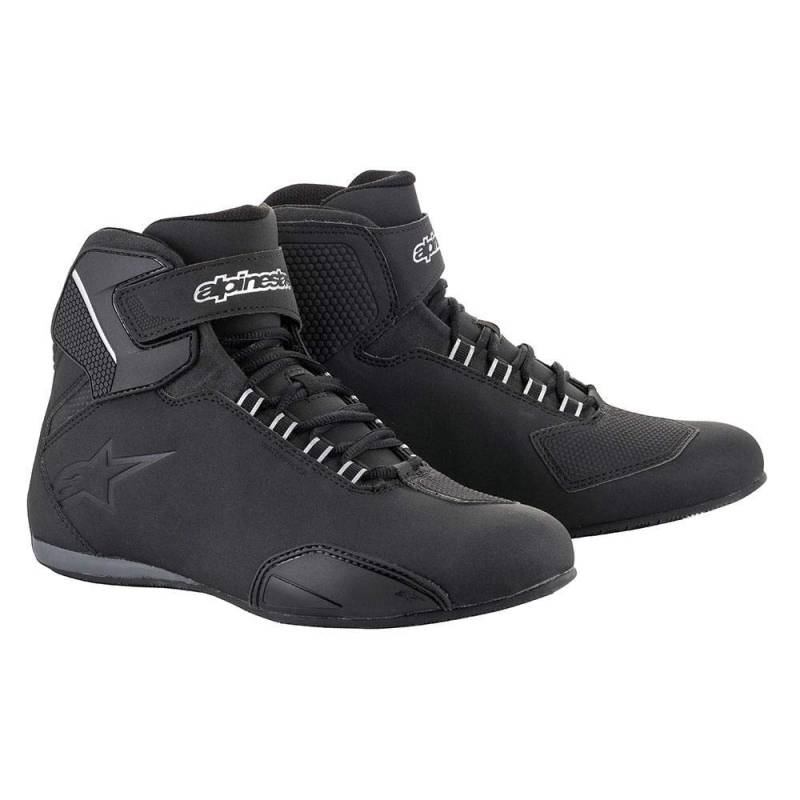 Alpinestars Sektor Wasserfeste Motorradschuhe Schwarz 40.5 von Alpinestars